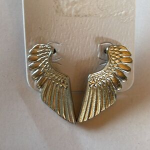 New Silver Wing Earrings